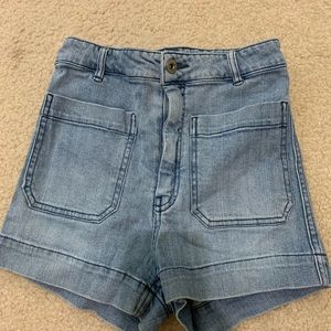 high waist short
